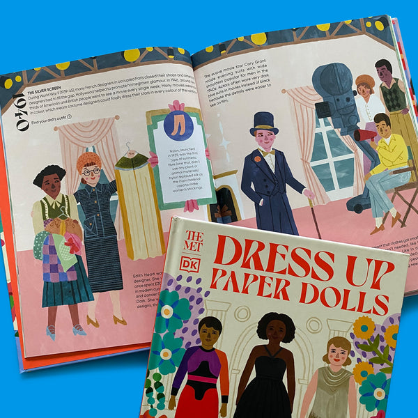 The MET - Dress Up Paper Dolls - Mini Mad Things The MET - Dress Up Paper Dolls - Mini Mad Things