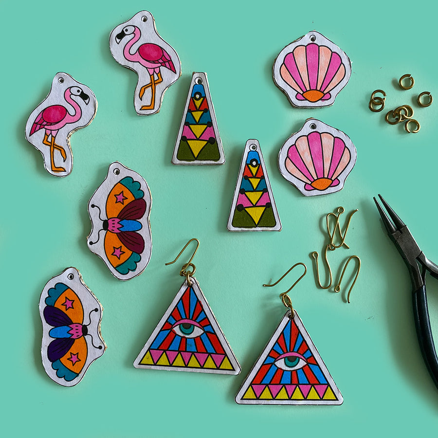 Cardboard Jewellery - Printable activity bundle - Mini Mad Things