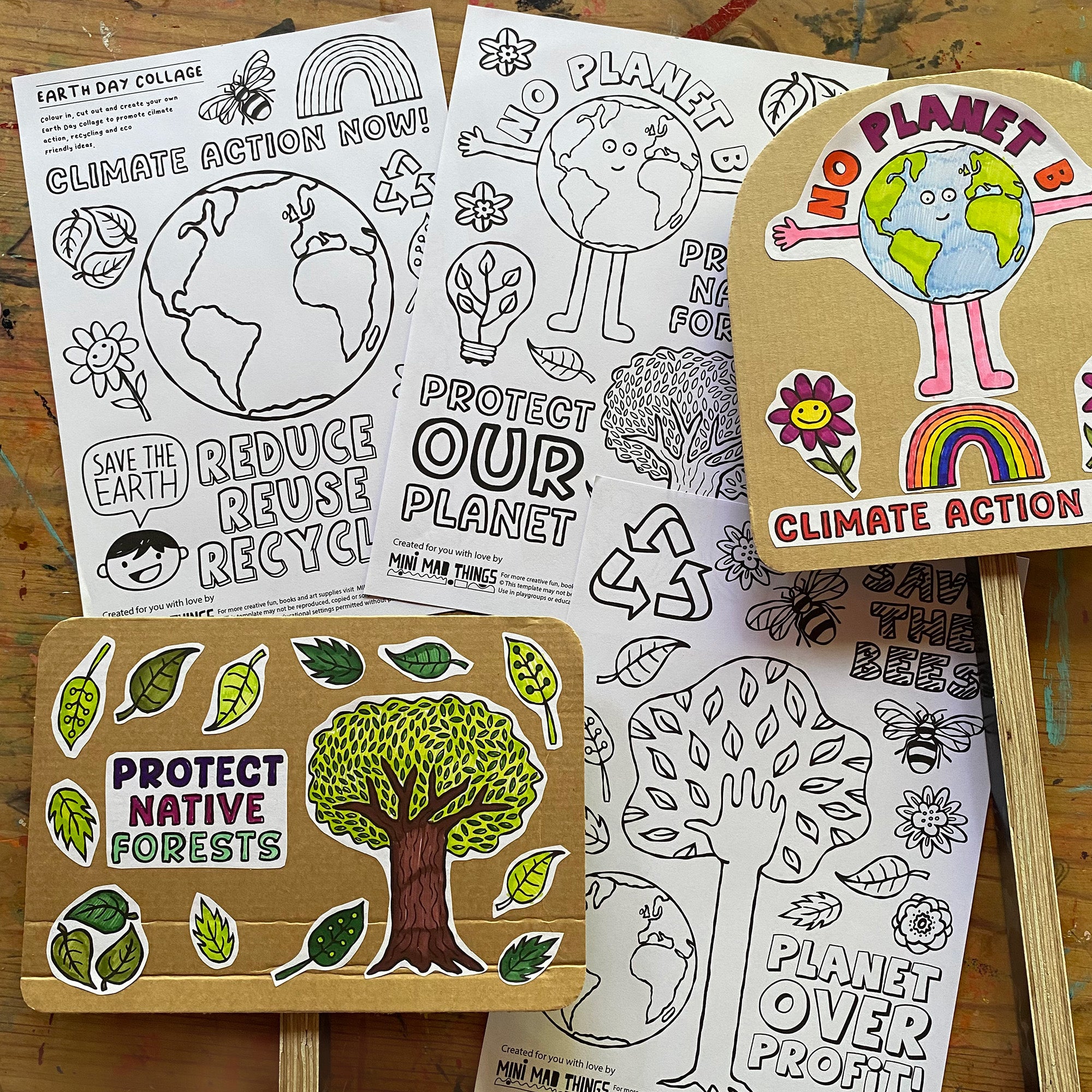 Earth Day - Printable activity sheets