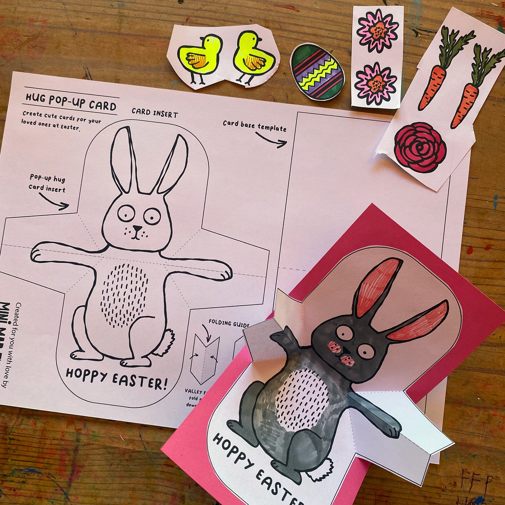 Easter crafts - Printable activity sheets