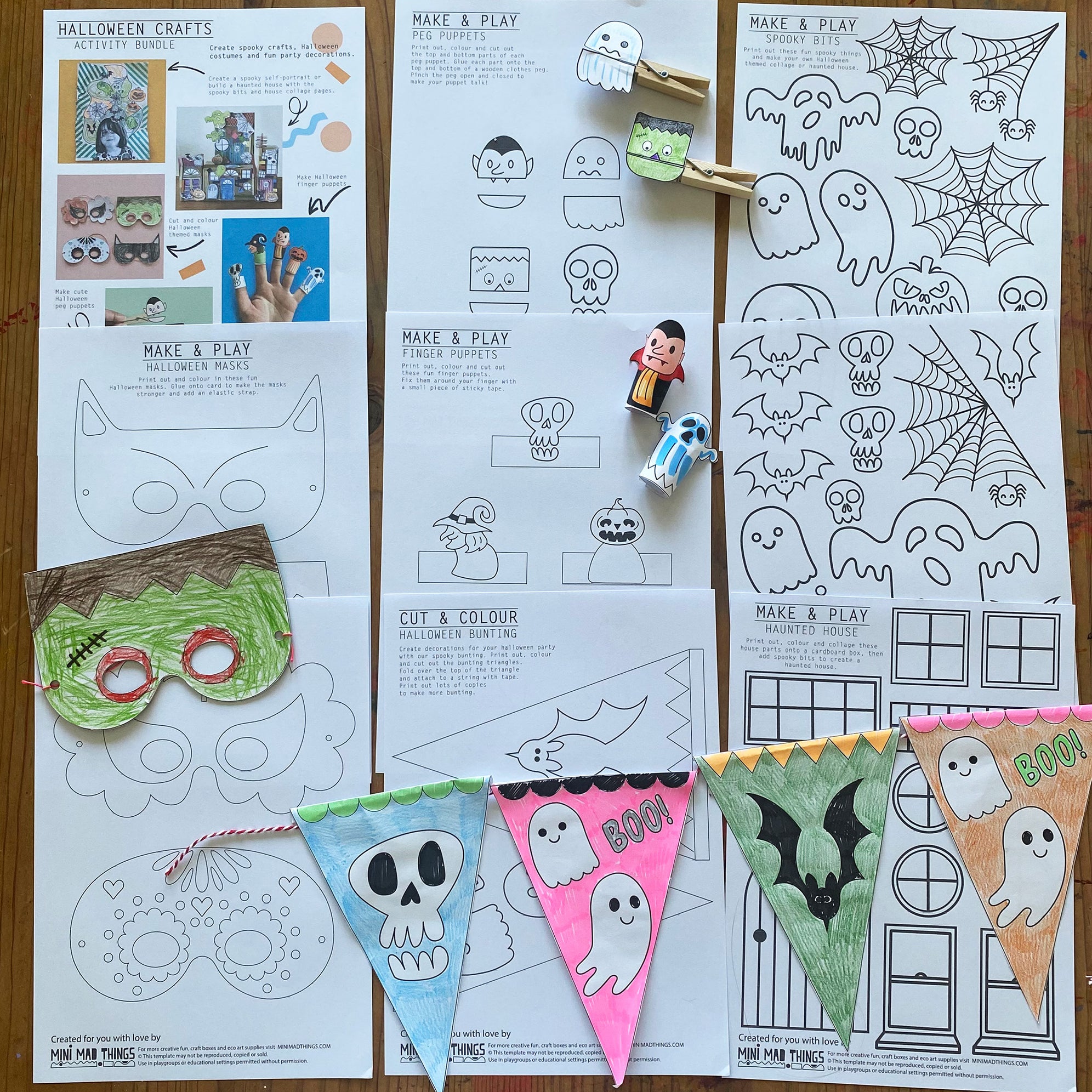 PRINTABLES - Myths & Magic - Mini Mad Things