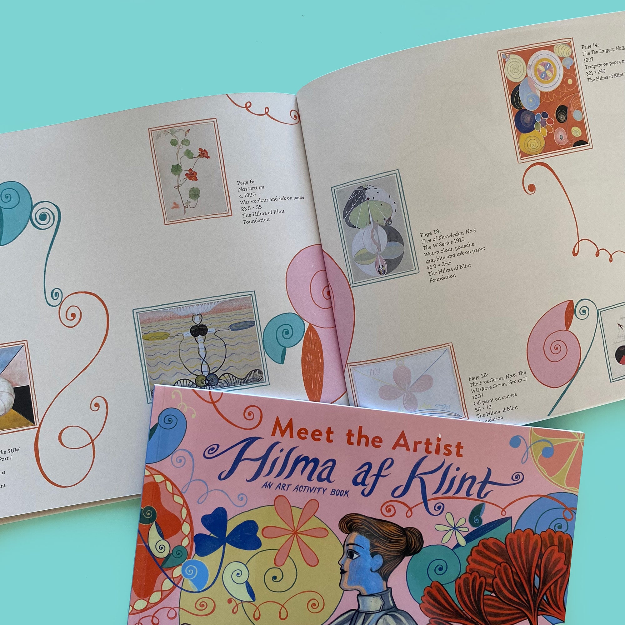 Meet the Artist: Hilma af Klint activity book