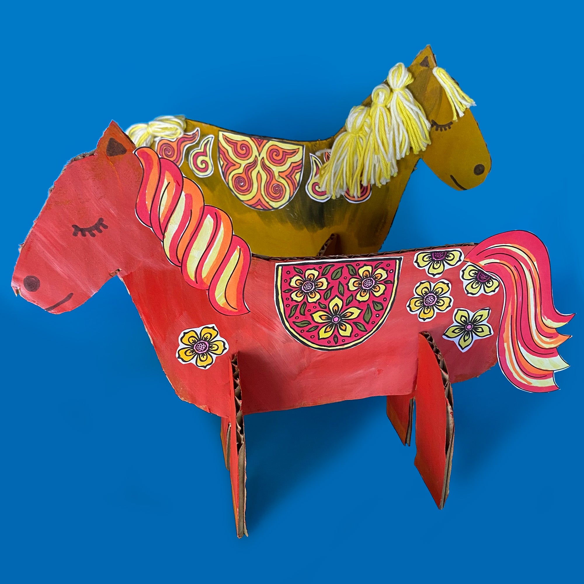 Horse crafts -  Printable templates