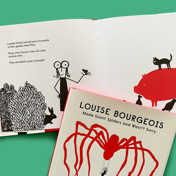 Phaidon Press Louise Bourgeois Made Giant Spiders and Wasn't Sorry Book  by Fausto Gilberti - Bergdorf Goodman