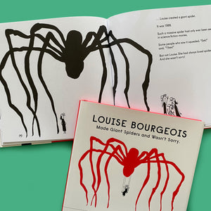 Louise Bourgeois Made Giant Spiders and Wasn't Sorry, story based art that  inspires. #booktube 
