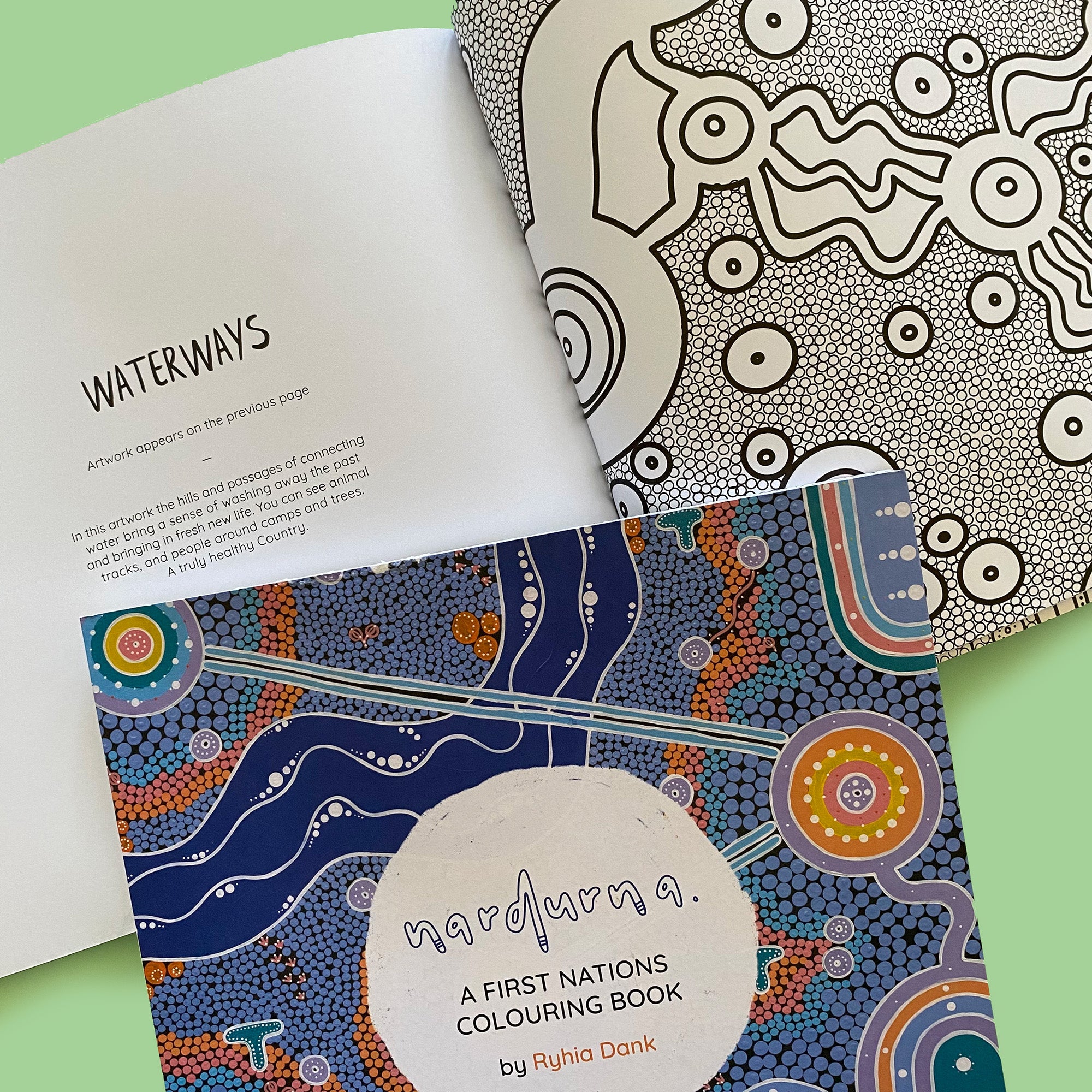 Nardurna - A First Nations Colouring Book