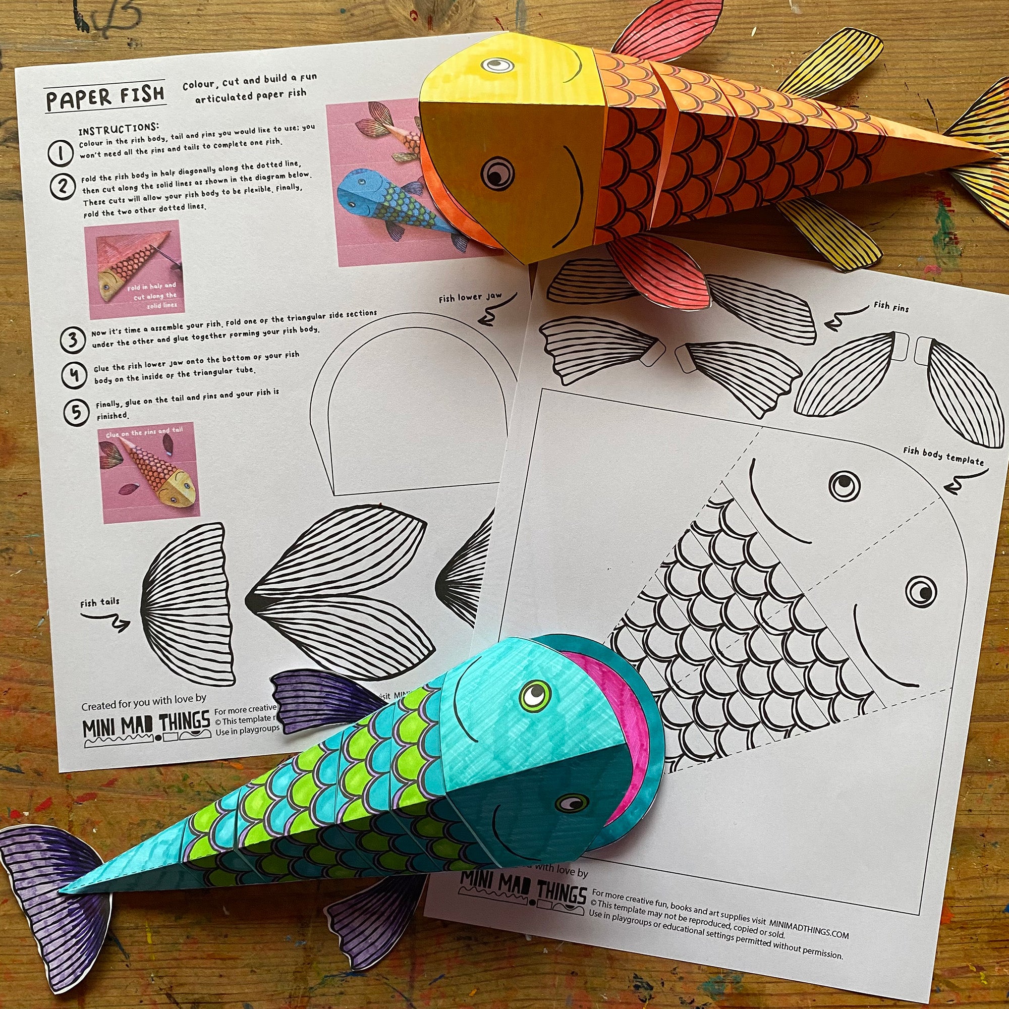 Ocean World - Printable activity sheets