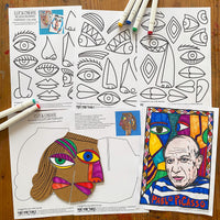 Pablo Picasso - Printable activity sheets