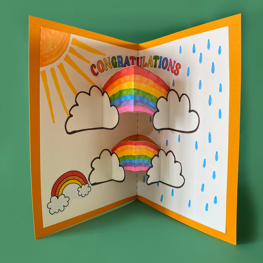 Pop-up cards - Printable activity sheets - Mini Mad Things