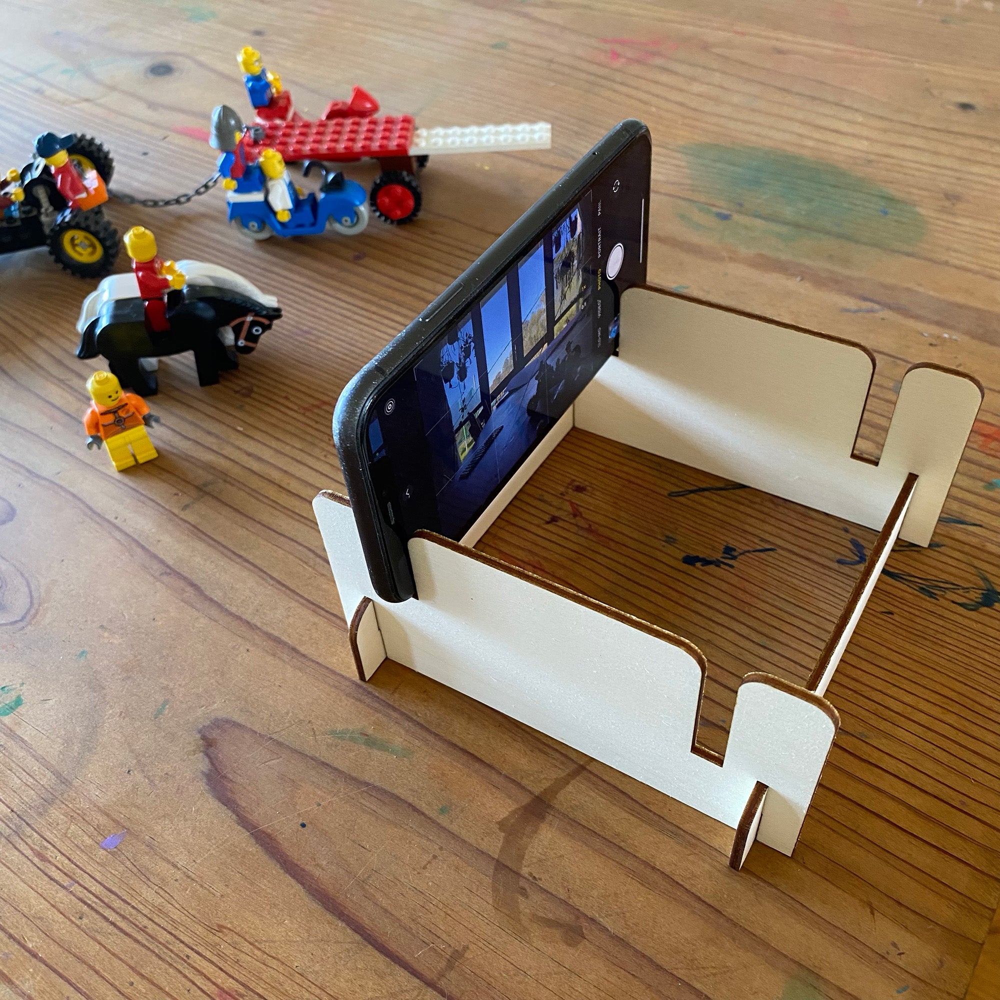 Phone or Tablet stand - Great for stop motion video!