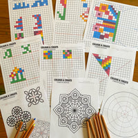Symmetry - Printable activity sheets