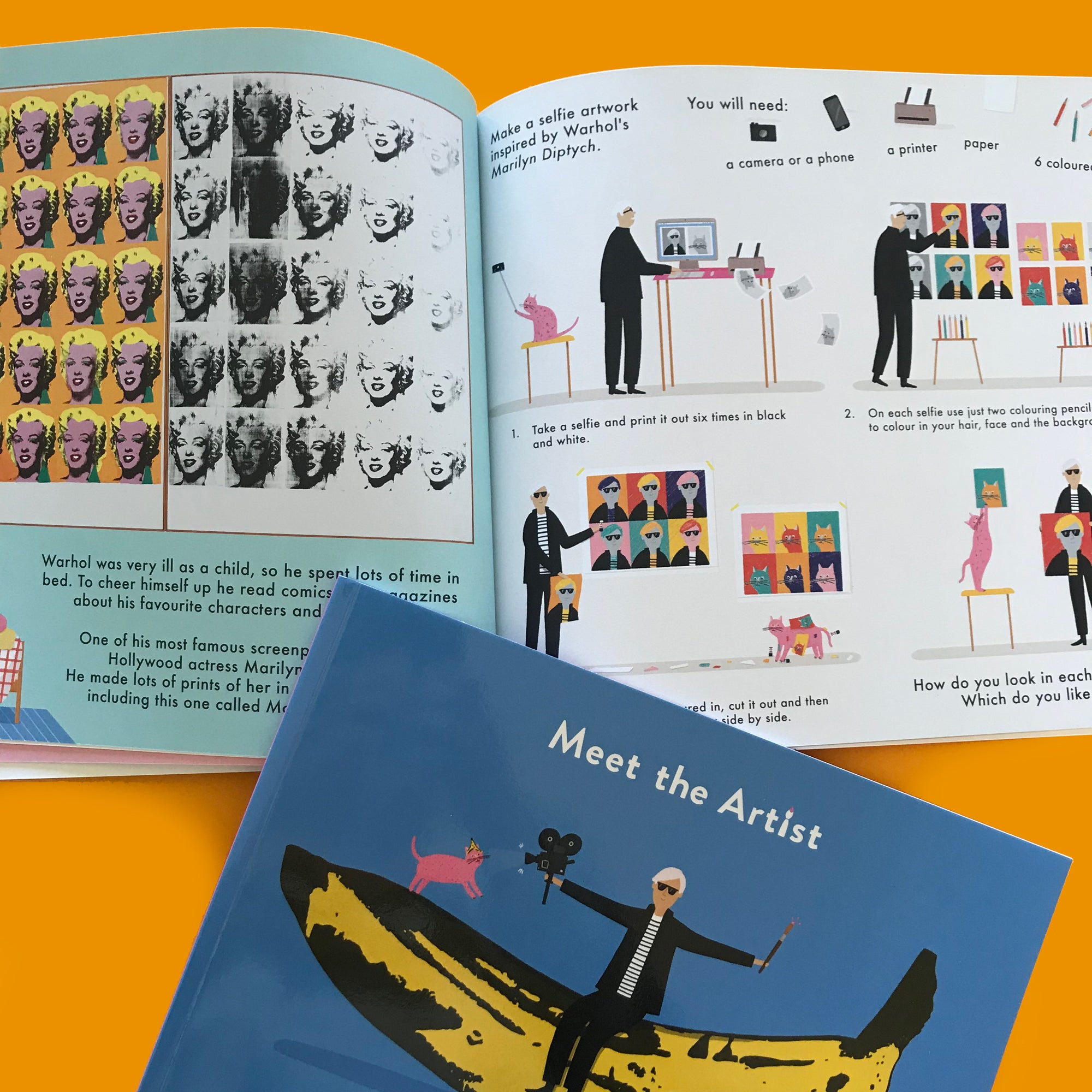 Meet the Artist: Andy Warhol activity book