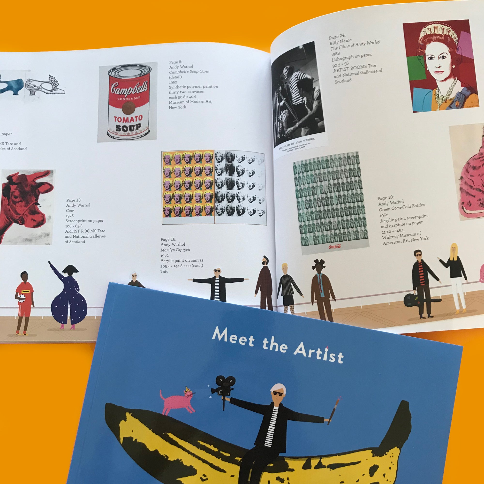 Meet the Artist: Andy Warhol activity book