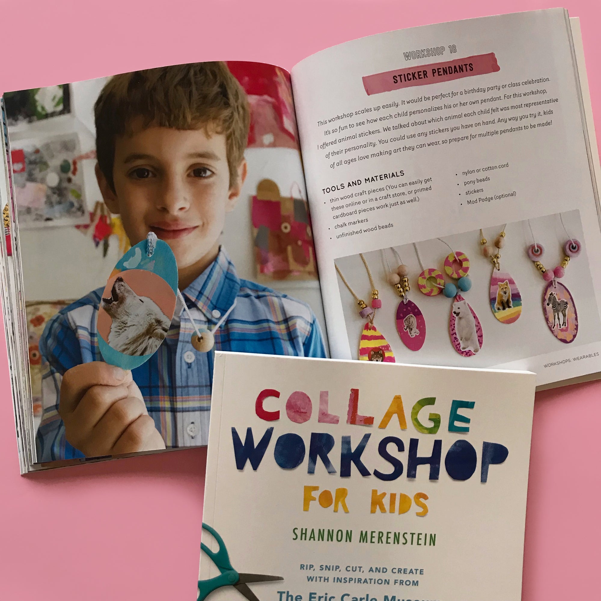 Collage Workshop For Kids - preorder - orders shipped by 27th Sept