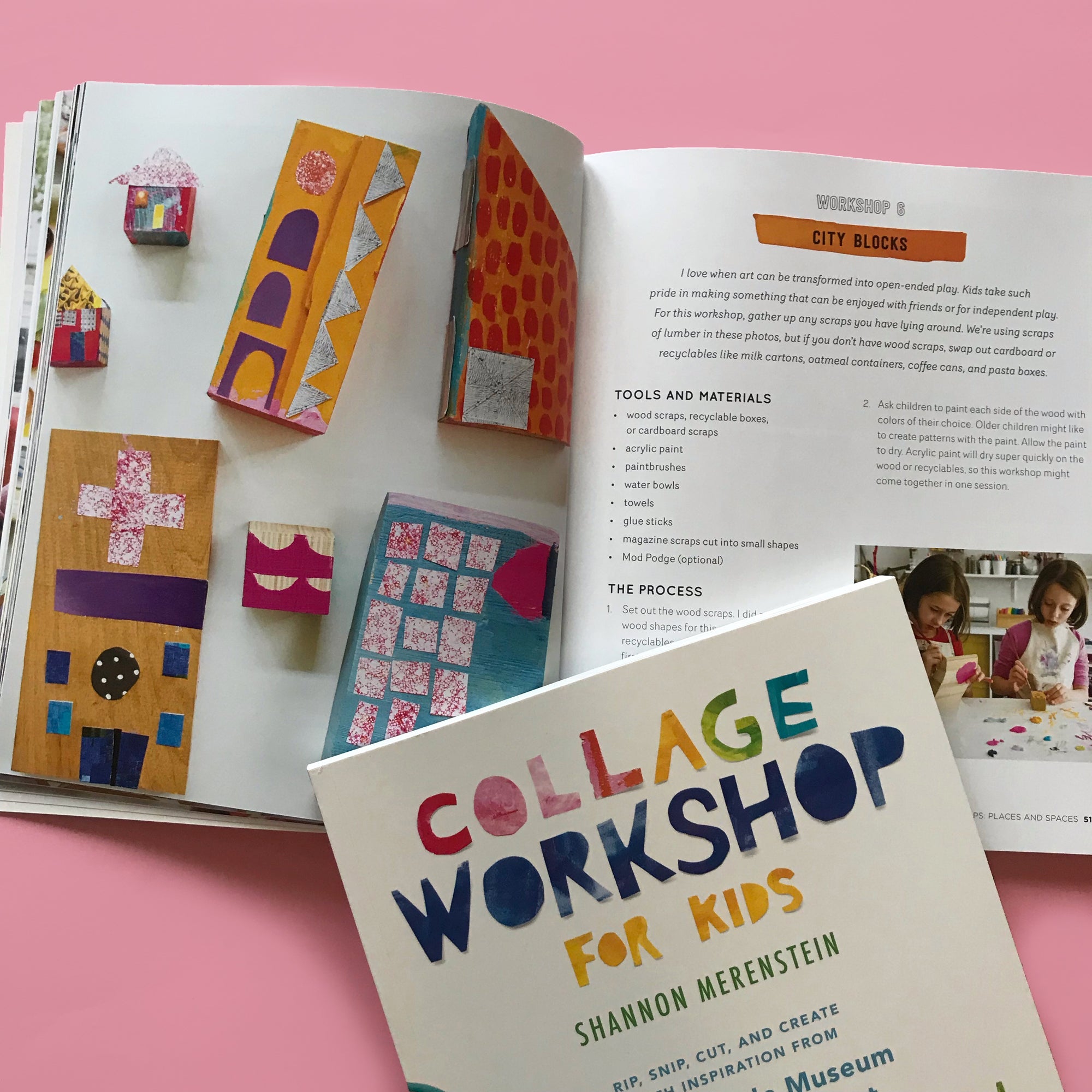 Collage Workshop For Kids - preorder - orders shipped by 27th Sept