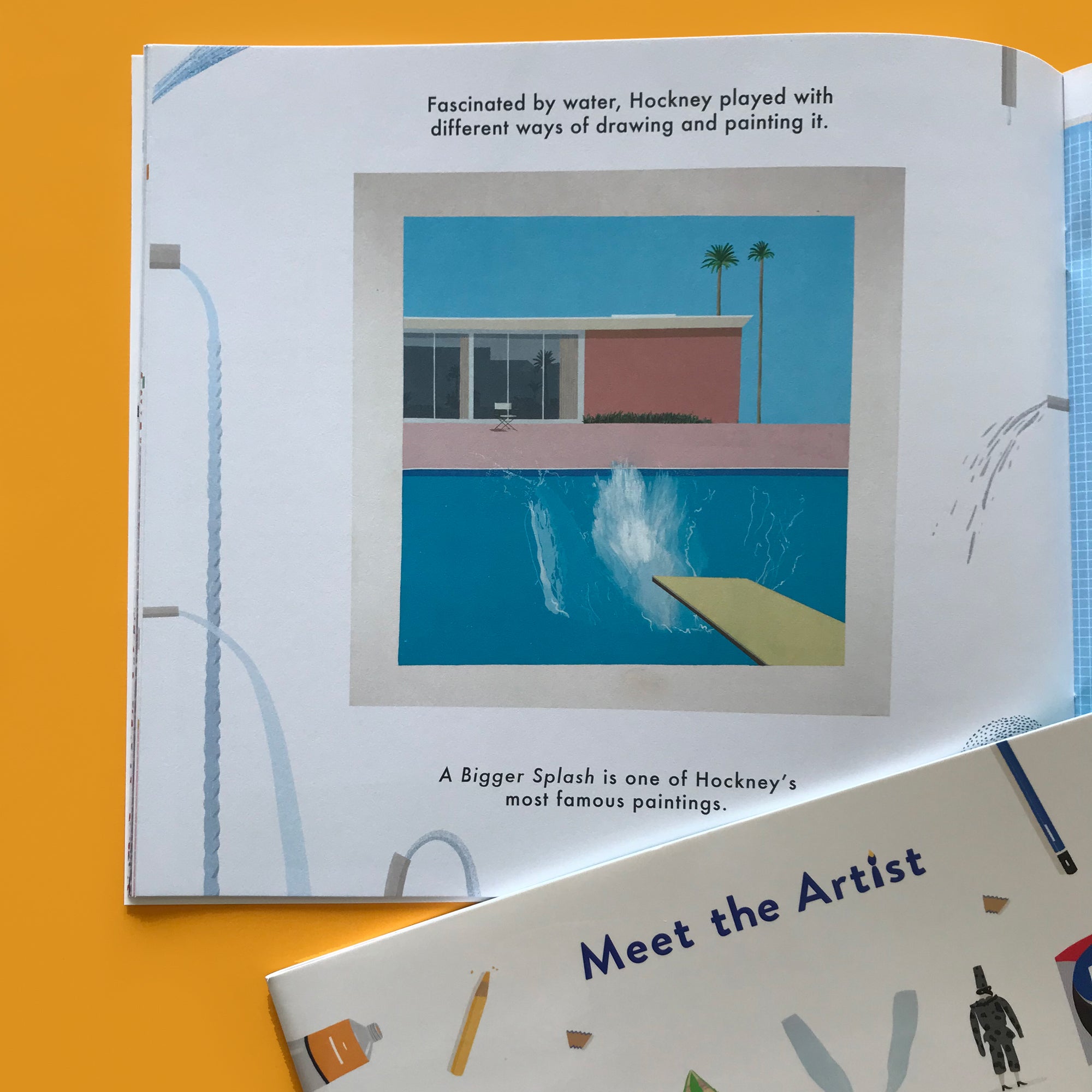Meet the Artist: David Hockney activity book