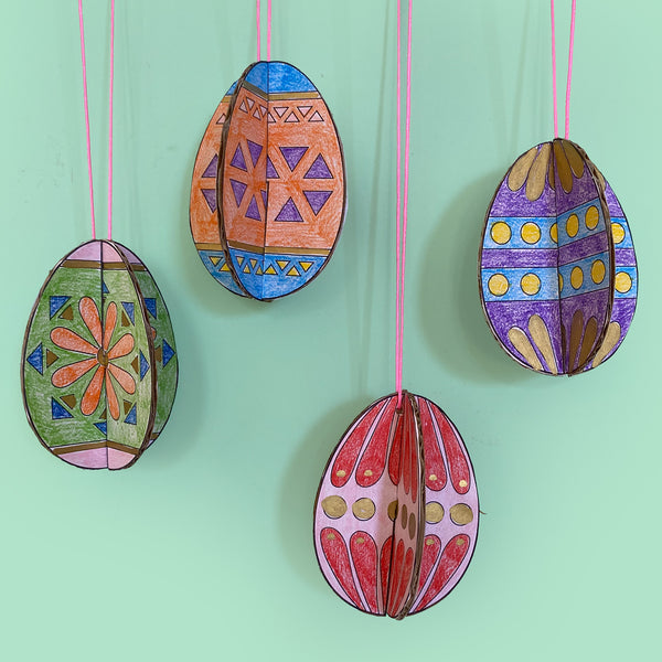 Easter crafts - Printable activity sheets - Mini Mad Things