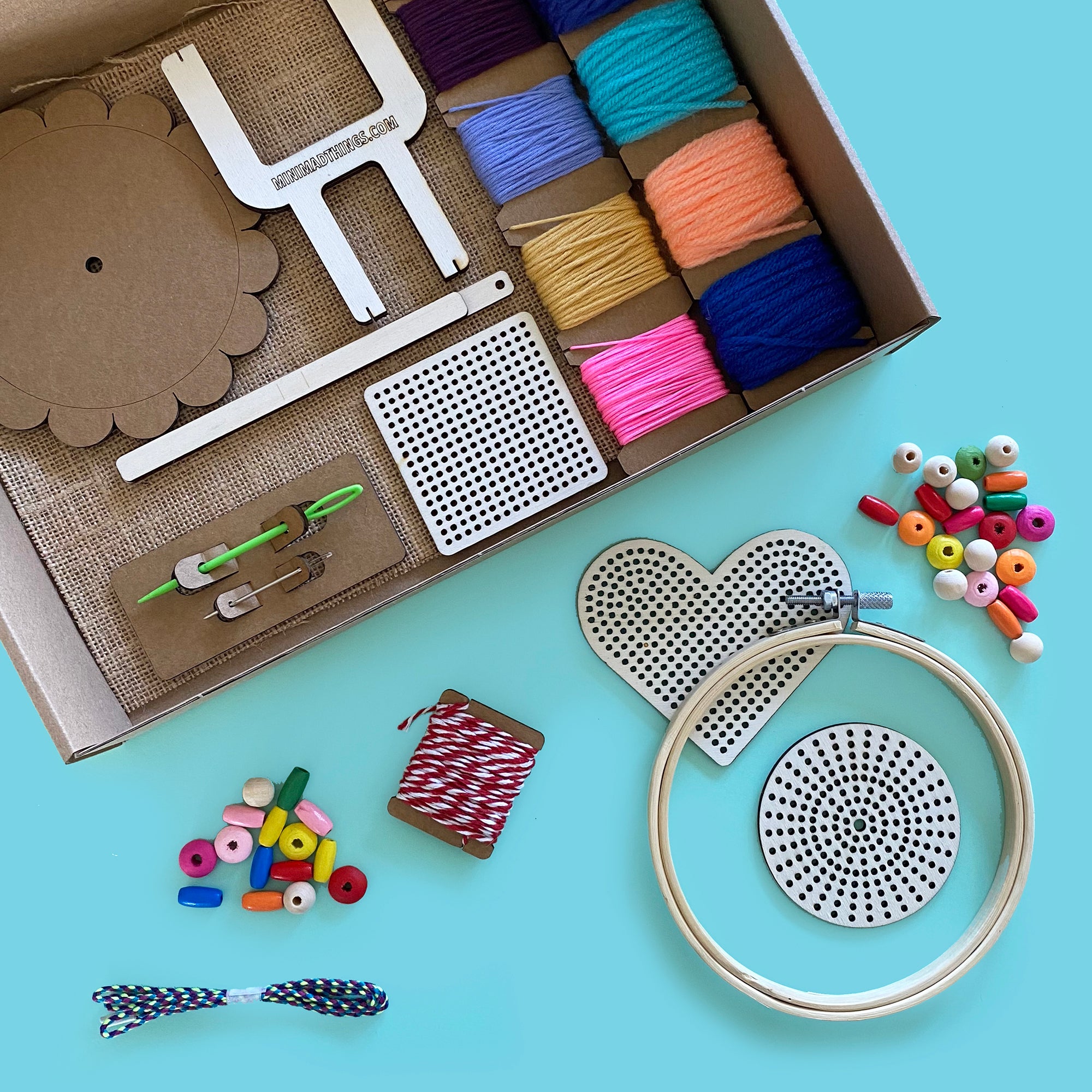 Embroidery and Weaving Craft Box