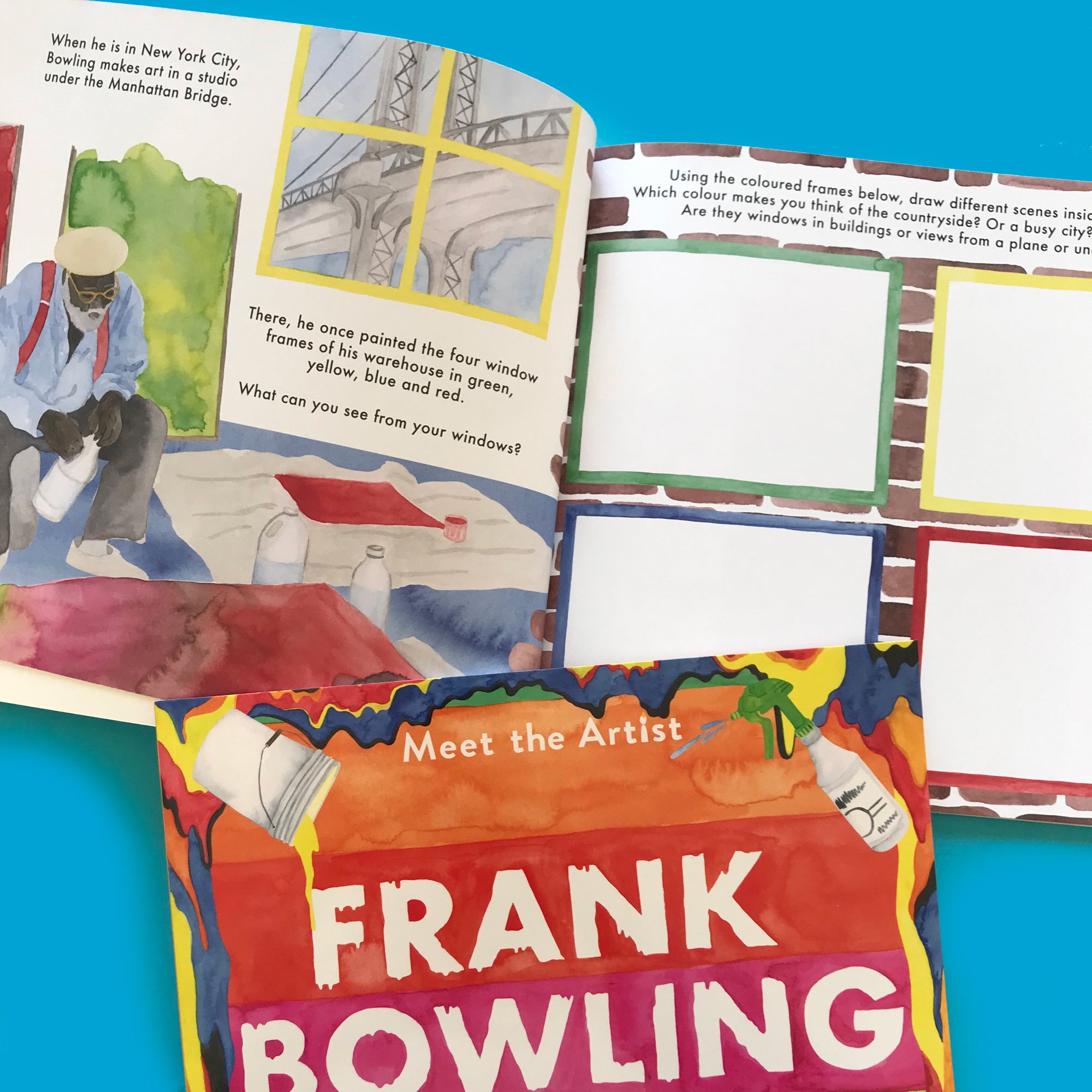 Meet the Artist: Frank Bowling activity book
