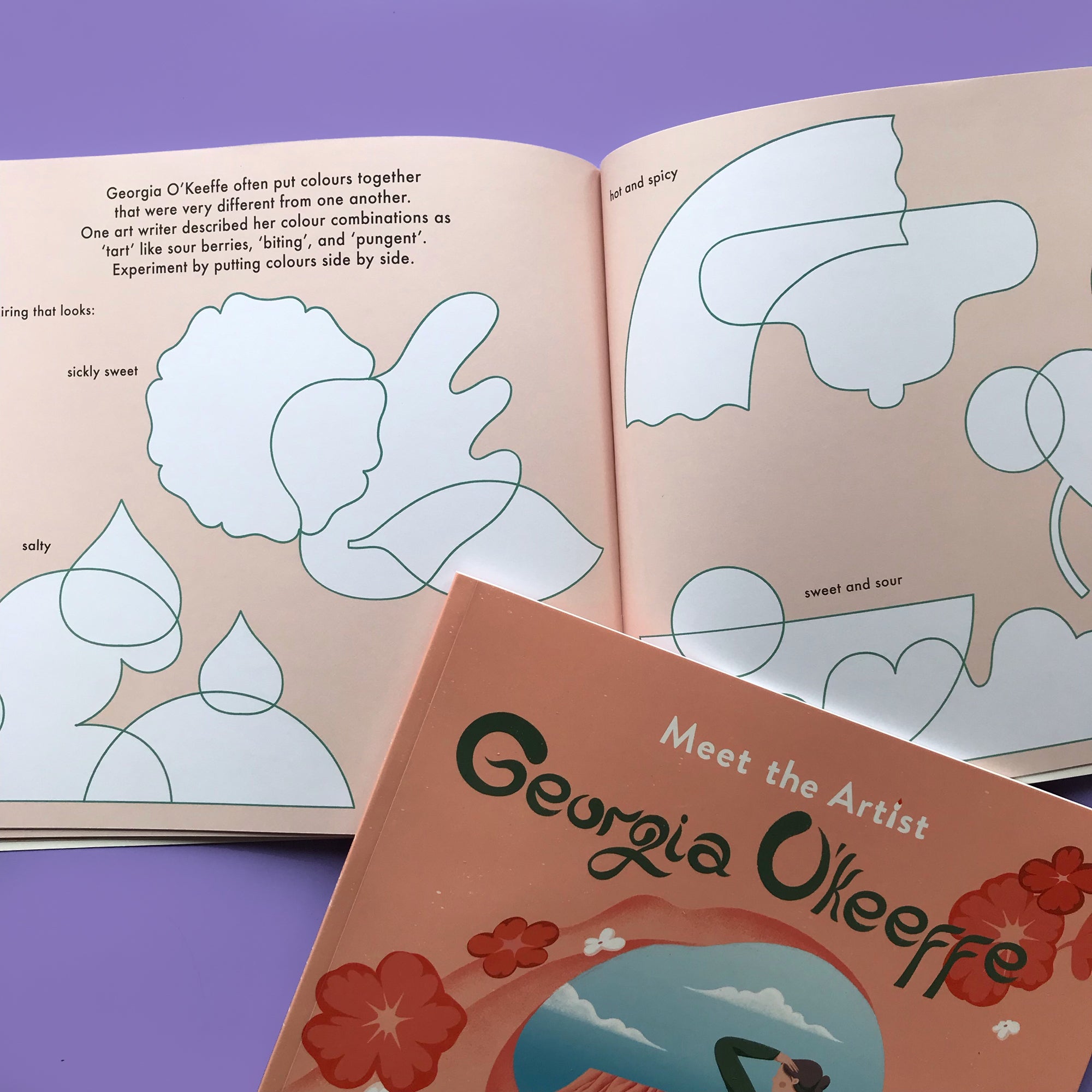 Meet the Artist: Georgia O'Keefe activity book