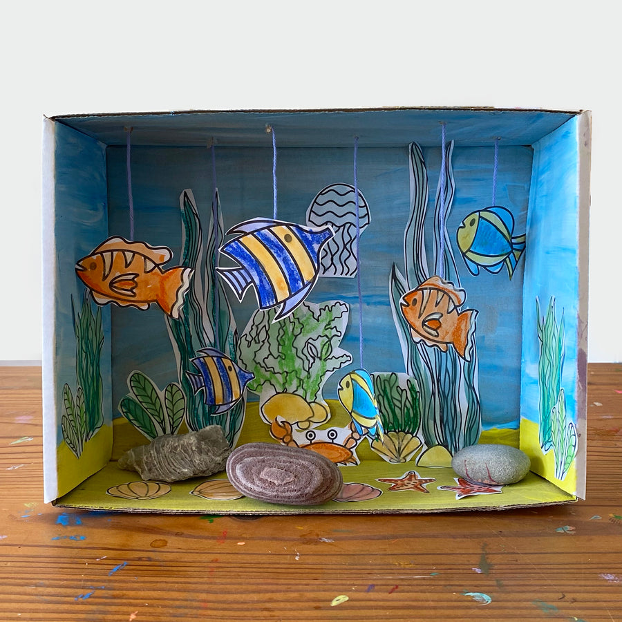 Ocean World - Printable activity sheets - Mini Mad Things