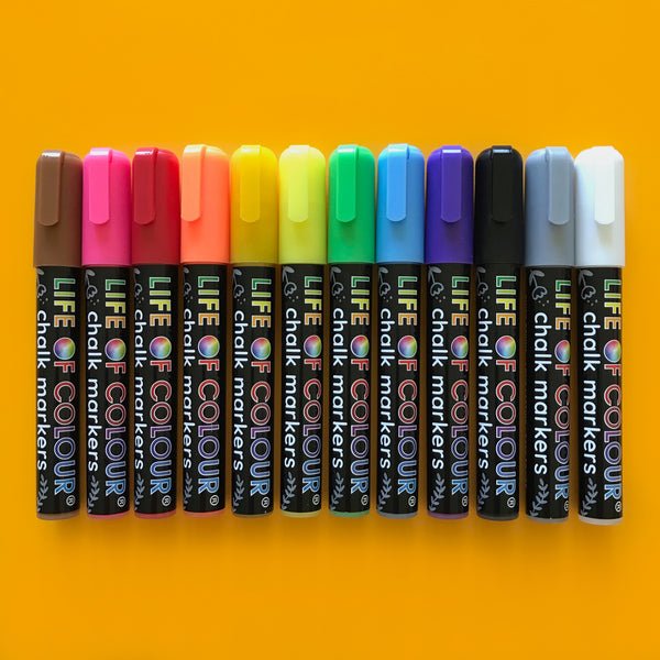 Up To 47% Off on Liquid Chalk Markers - 12 Pac