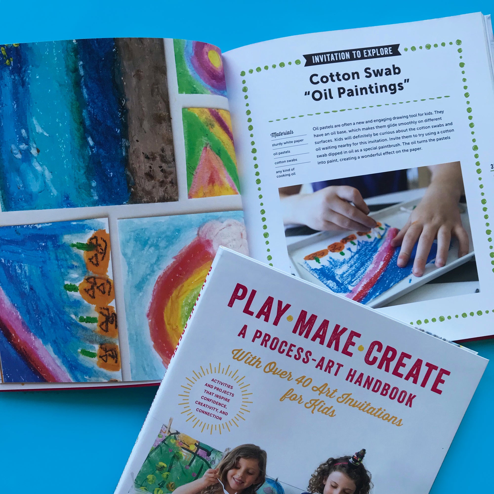PLAY MAKE CREATE - A Process Art Handbook - Mini Mad Things