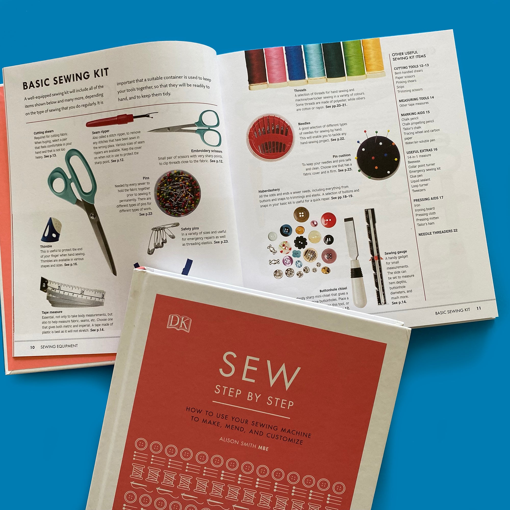 Mend Your Clothes w/This Hand Sewing Kit for Adults at Once