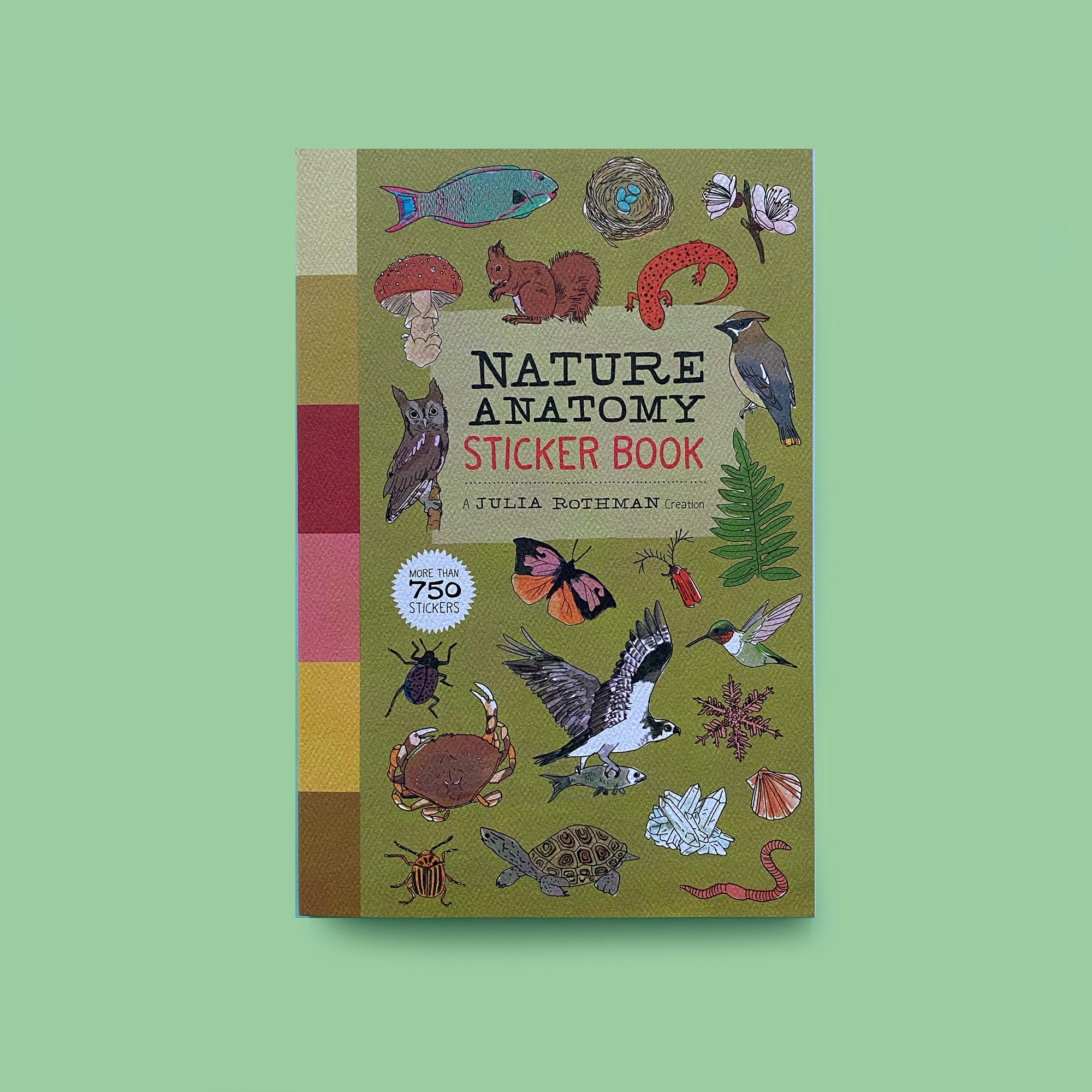 Nature Anatomy Sticker Book - 5% OFF