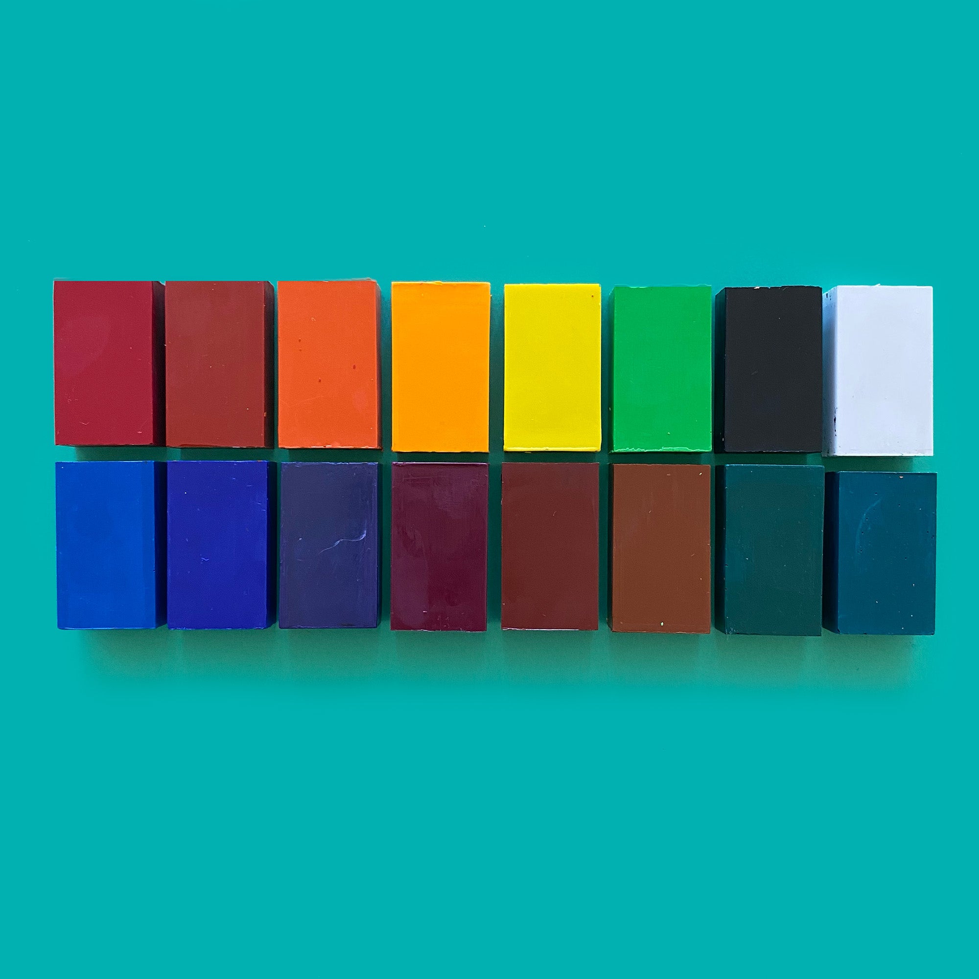 Stockmar 16 Colour Wax Crayon Blocks