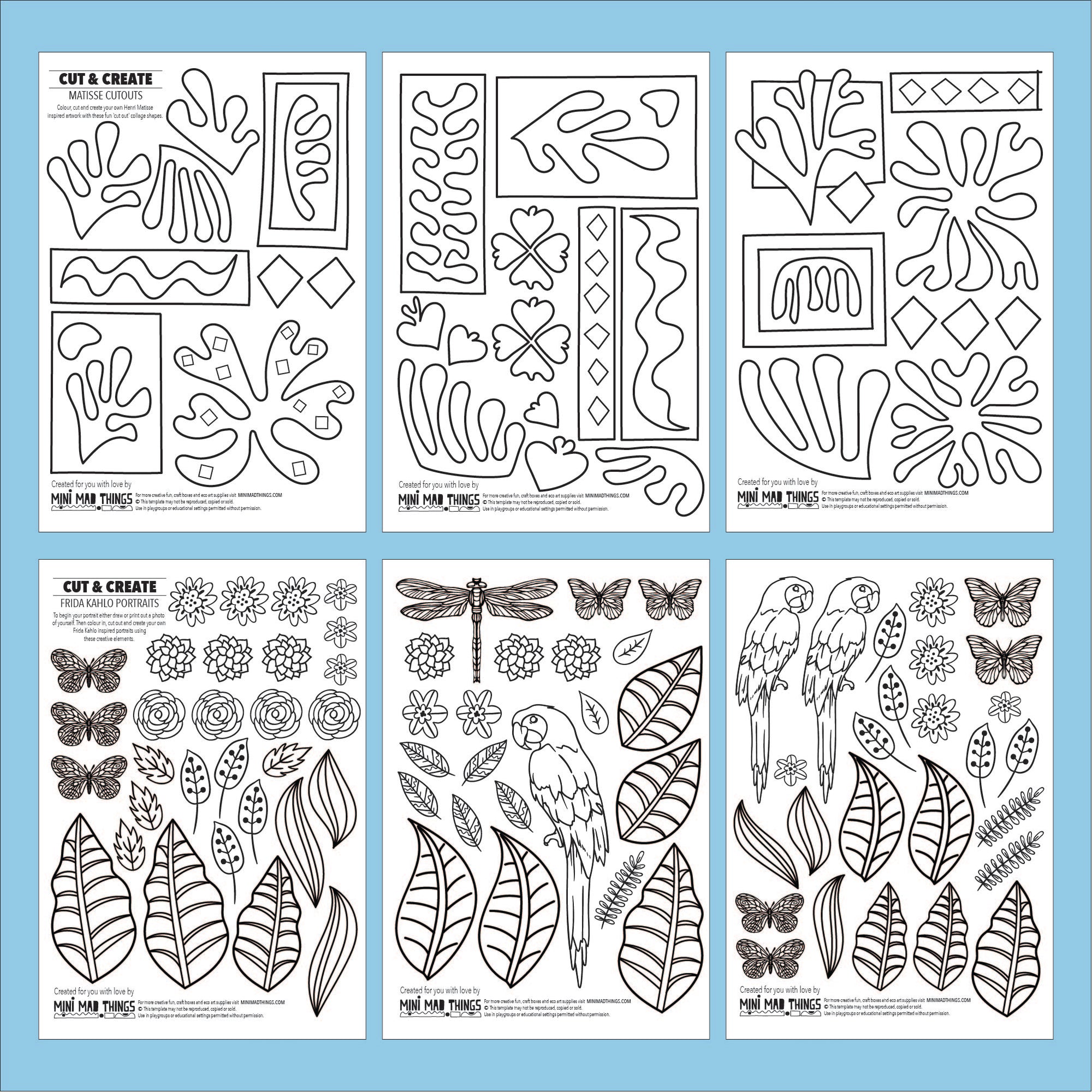 All About Artists - Printable activity bundle